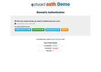 Biometric Demo
